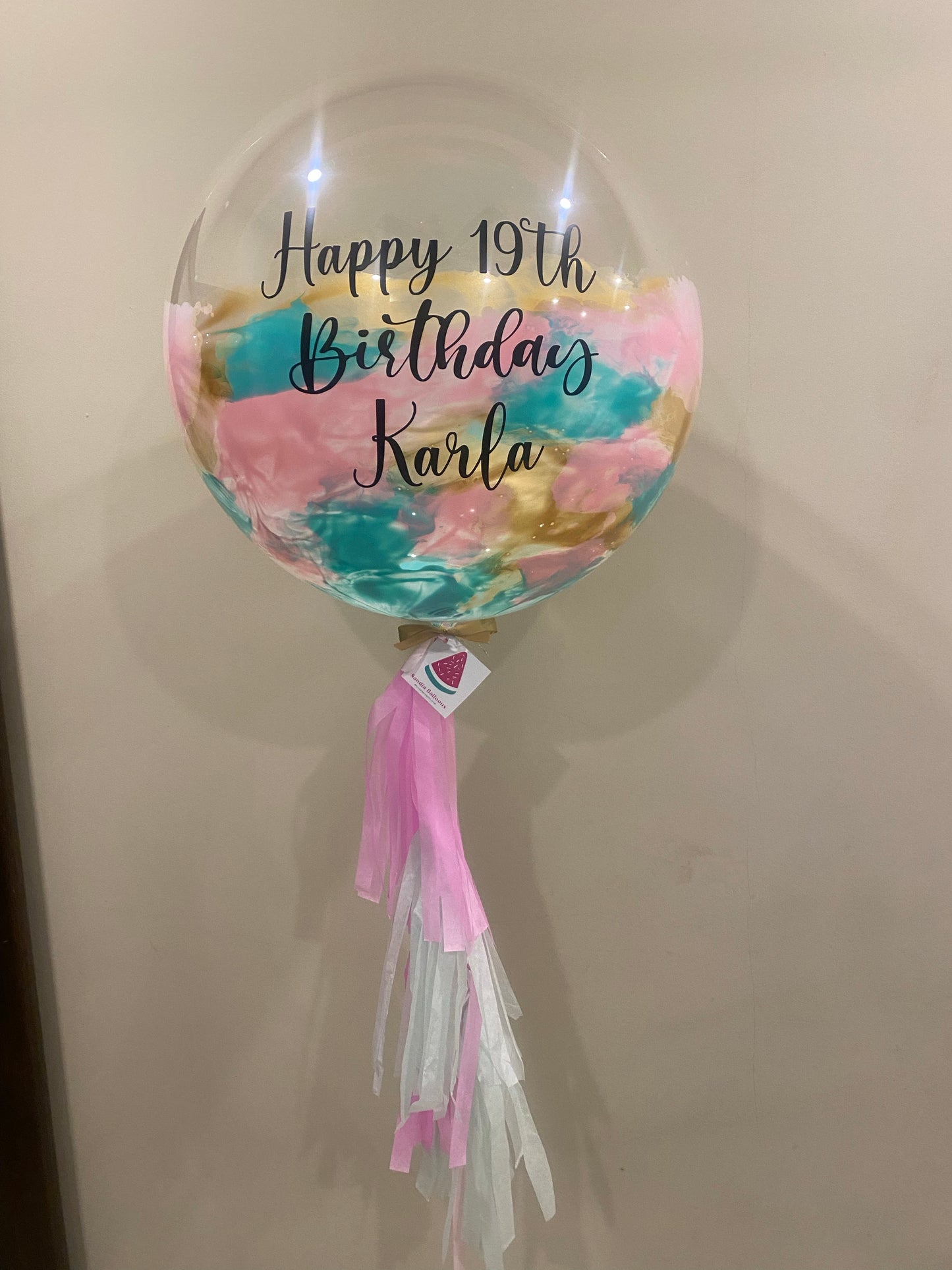 Burbuja Marmoleada Inferior